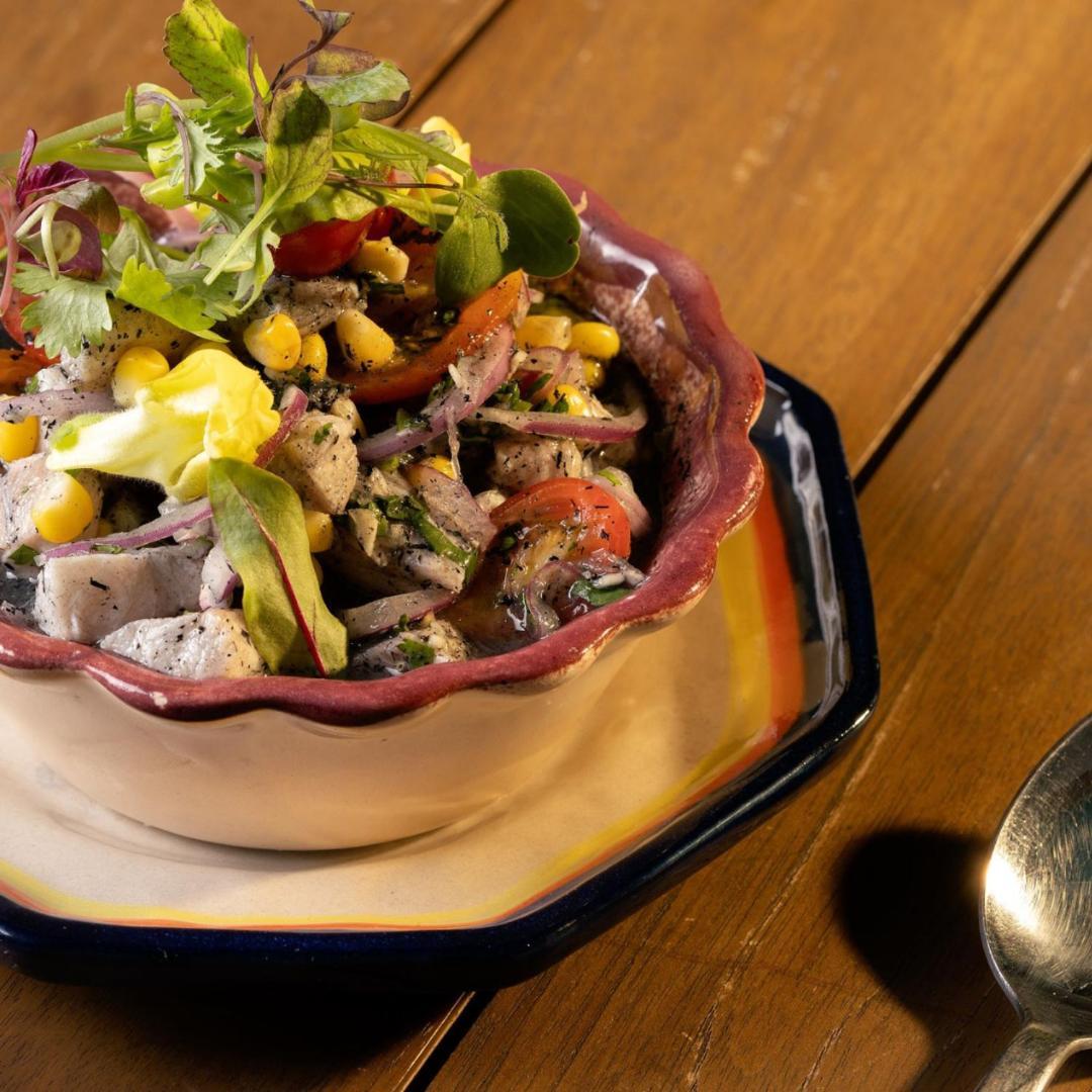 Adra Hostel Antigua Exterior photo Ceviche